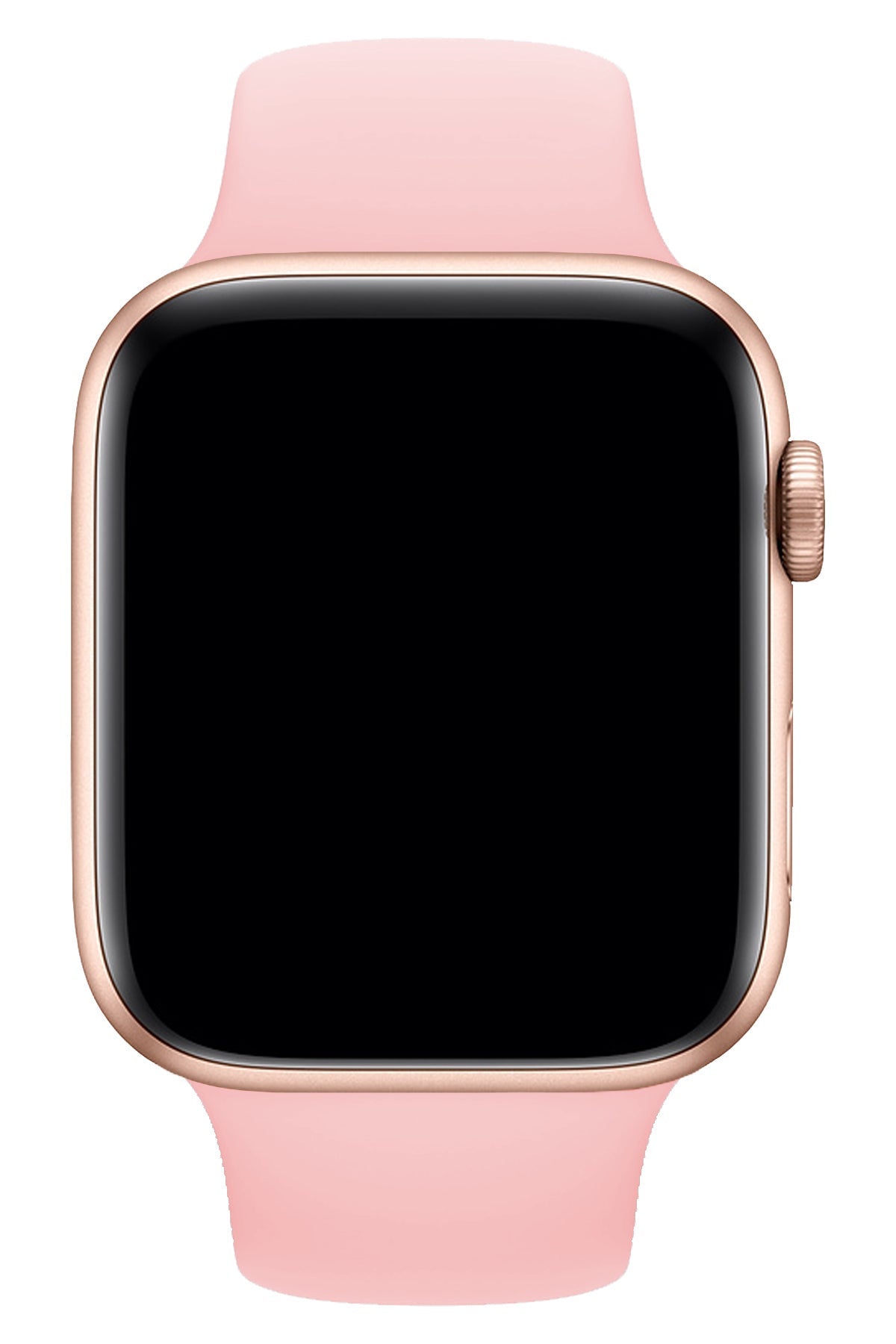 Apple Watch Uyumlu Silikon Spor Kordon Pudra Pembe
