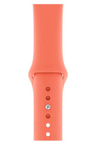 Apple Watch Uyumlu Silikon Spor Kordon Pudra Turuncu