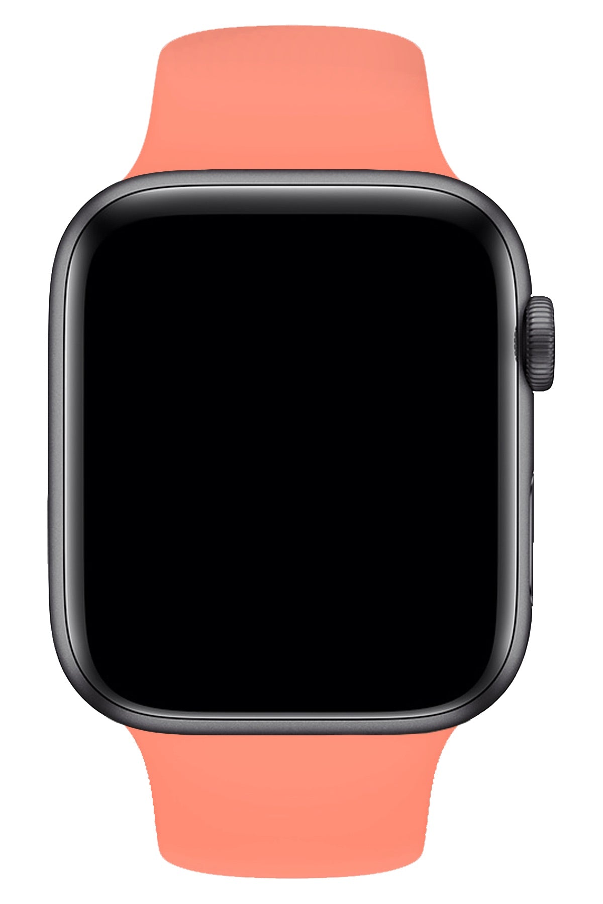 Apple Watch Uyumlu Silikon Spor Kordon Pudra Turuncu