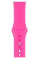 Apple Watch Uyumlu Silikon Spor Kordon Şeker Pembe