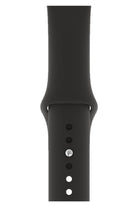 Apple Watch Uyumlu Silikon Spor Kordon Siyah