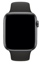 Apple Watch Uyumlu Silikon Spor Kordon Siyah