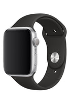 Apple Watch Uyumlu Silikon Spor Kordon Siyah