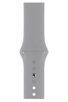 Apple Watch Uyumlu Silikon Spor Kordon Taupe Gri