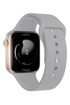 Apple Watch Uyumlu Silikon Spor Kordon Taupe Gri