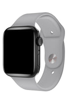 Apple Watch Uyumlu Silikon Spor Kordon Taupe Gri