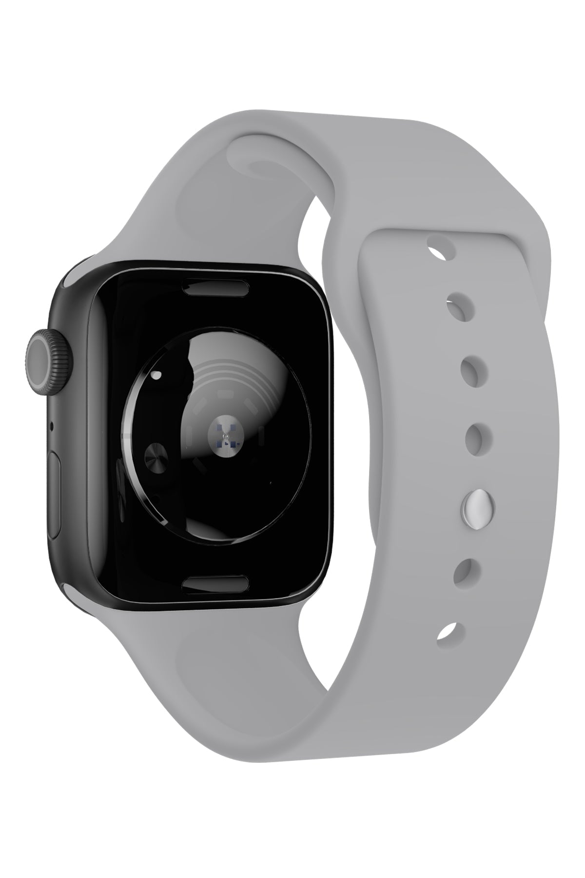 Apple Watch Uyumlu Silikon Spor Kordon Taupe Gri