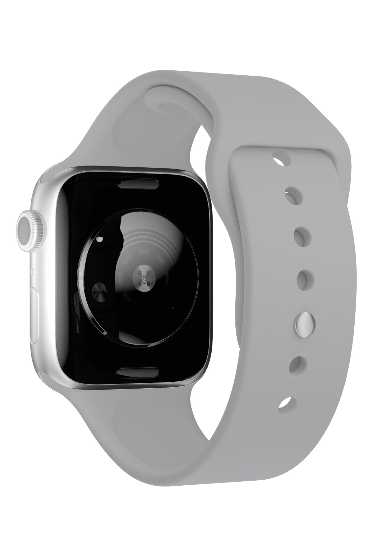 Apple Watch Uyumlu Silikon Spor Kordon Taupe Gri