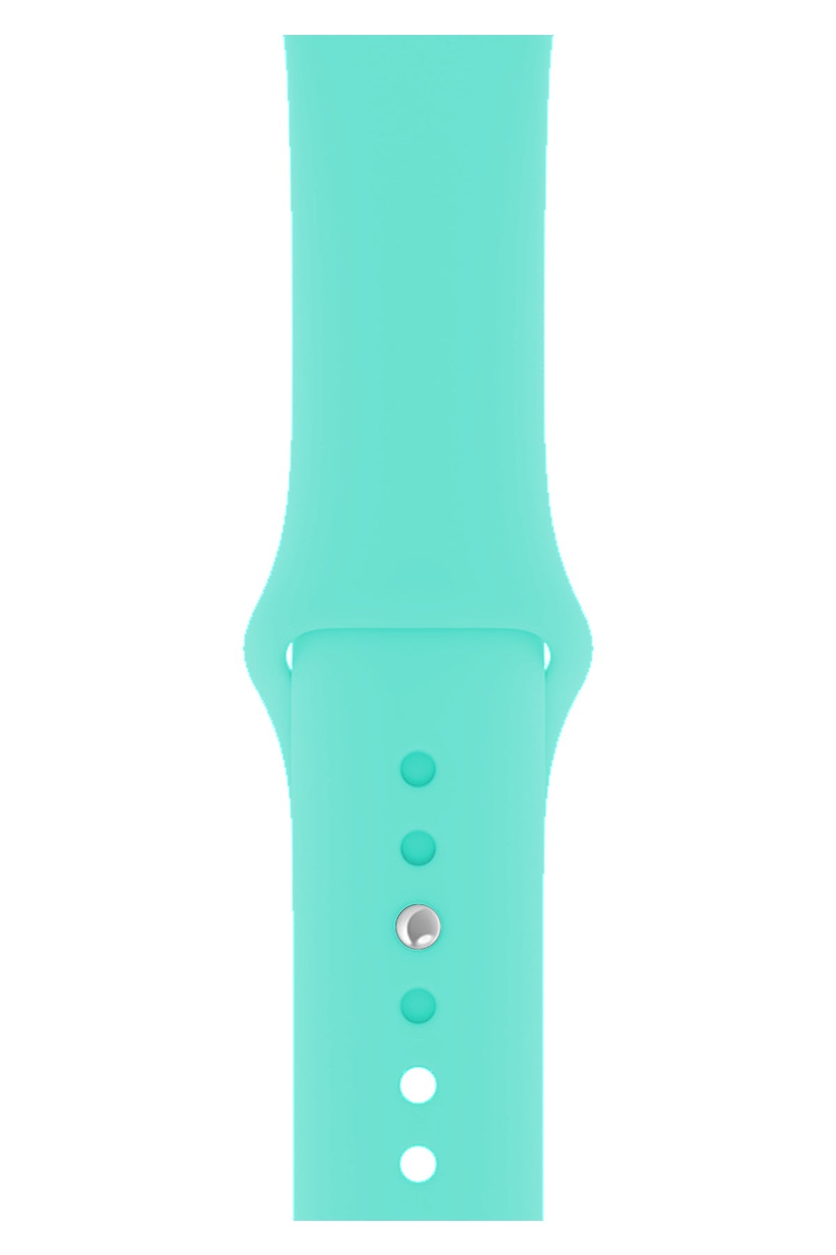Apple Watch Uyumlu Silikon Spor Kordon Turkuaz