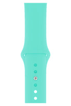 Apple Watch Uyumlu Silikon Spor Kordon Turkuaz