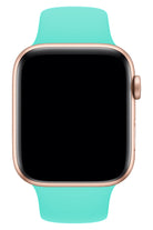 Apple Watch Uyumlu Silikon Spor Kordon Turkuaz