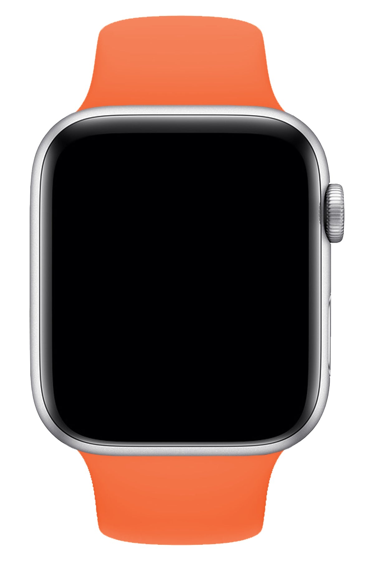 Apple Watch Uyumlu Silikon Spor Kordon Turuncu