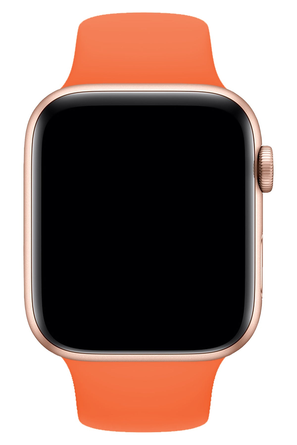 Apple Watch Uyumlu Silikon Spor Kordon Turuncu