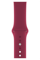 Apple Watch Uyumlu Silikon Spor Kordon Vişne