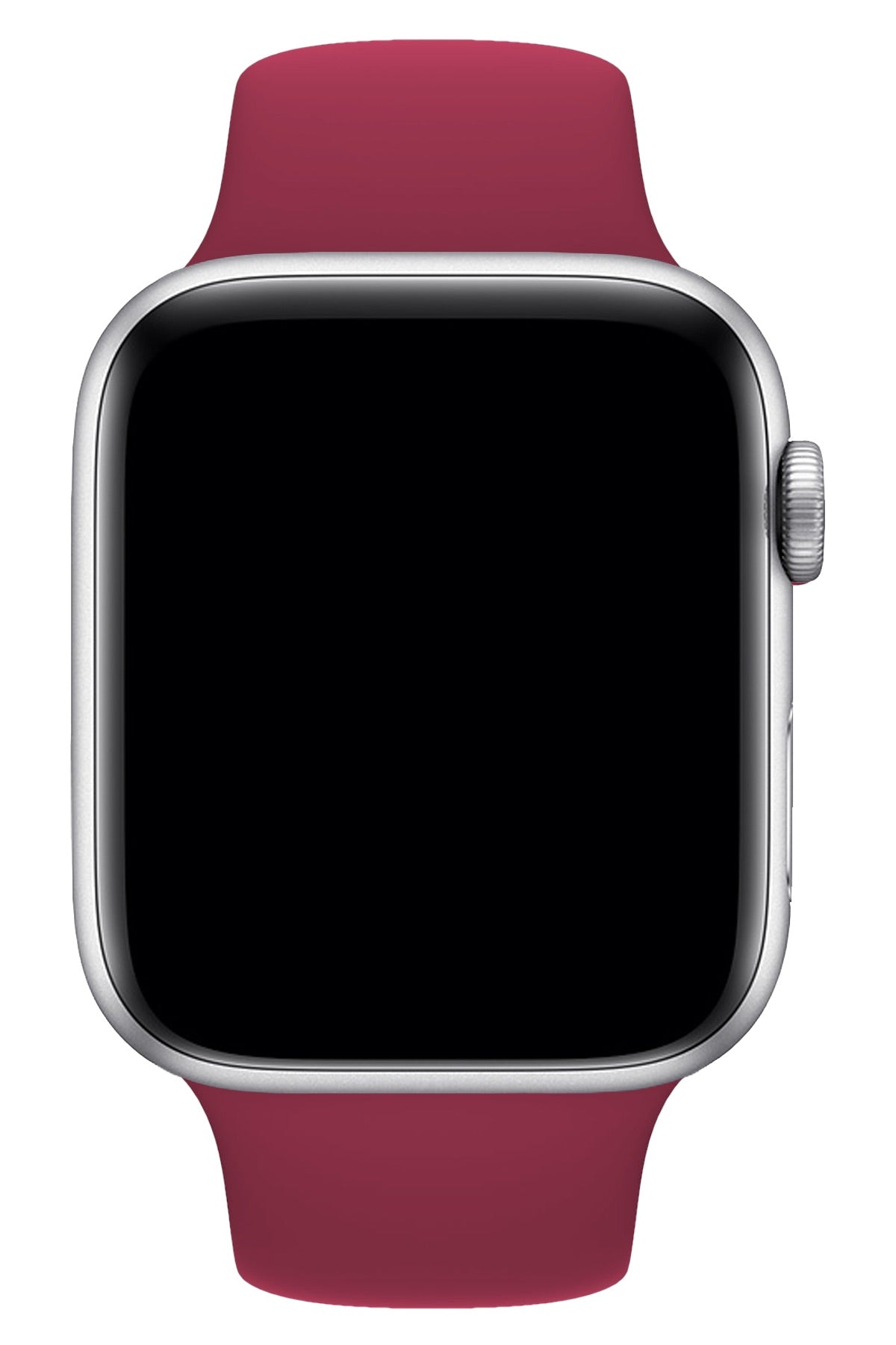 Apple Watch Uyumlu Silikon Spor Kordon Vişne