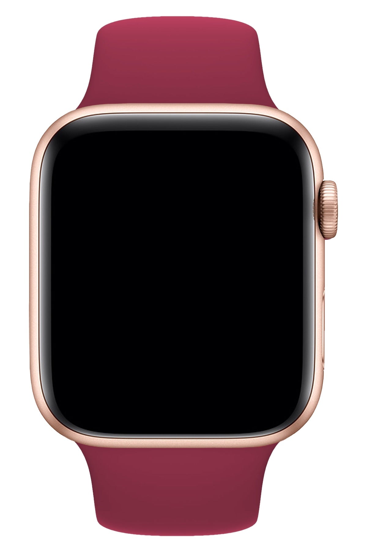 Apple Watch Uyumlu Silikon Spor Kordon Vişne