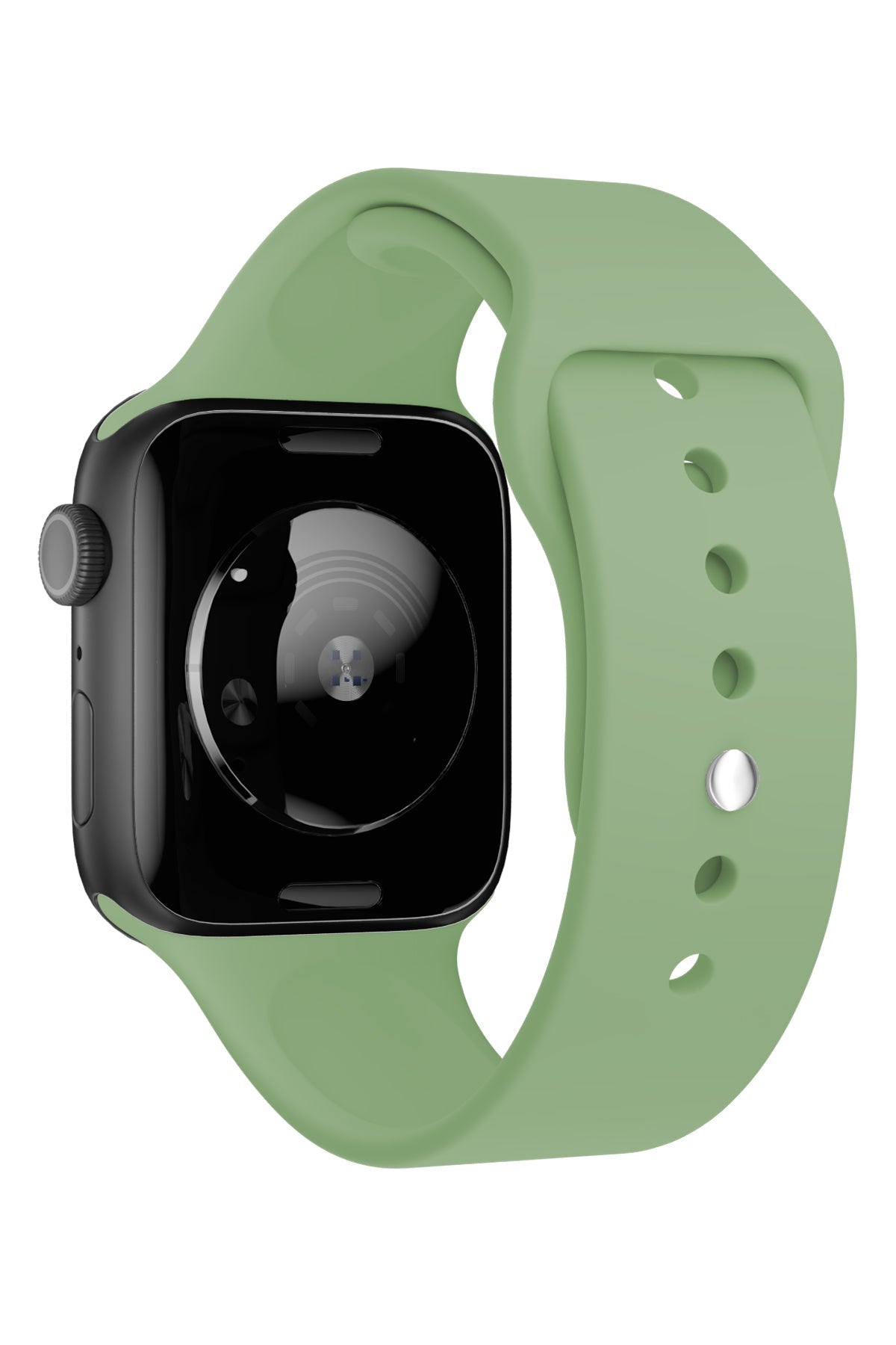 Apple Watch Uyumlu Silikon Spor Kordon Yosun Yeşil