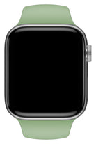 Apple Watch Uyumlu Silikon Spor Kordon Yosun Yeşil