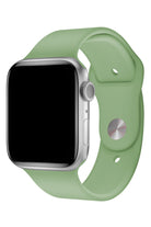 Apple Watch Uyumlu Silikon Spor Kordon Yosun Yeşil