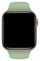 Apple Watch Uyumlu Silikon Spor Kordon Yosun Yeşil
