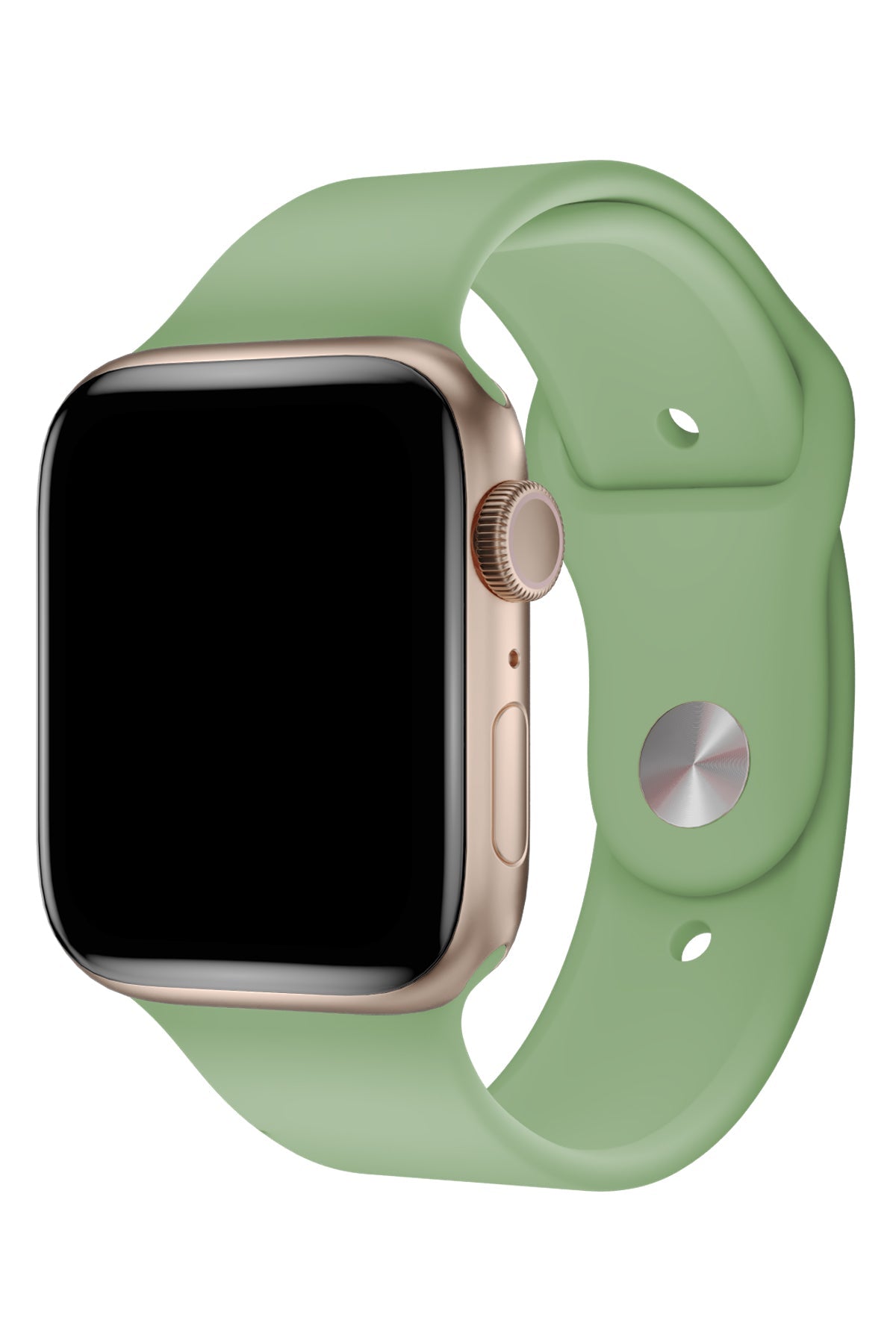 Apple Watch Uyumlu Silikon Spor Kordon Yosun Yeşil