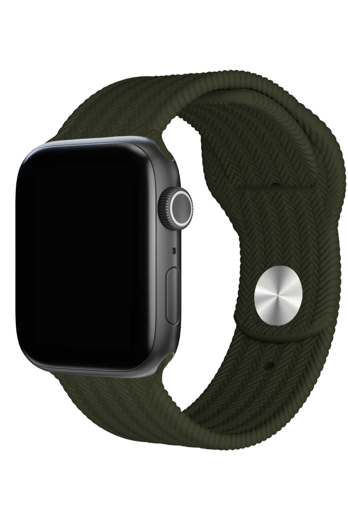 Apple Watch Uyumlu Silikon Wicker Loop Kordon Captain