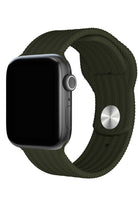 Apple Watch Uyumlu Silikon Wicker Loop Kordon Captain