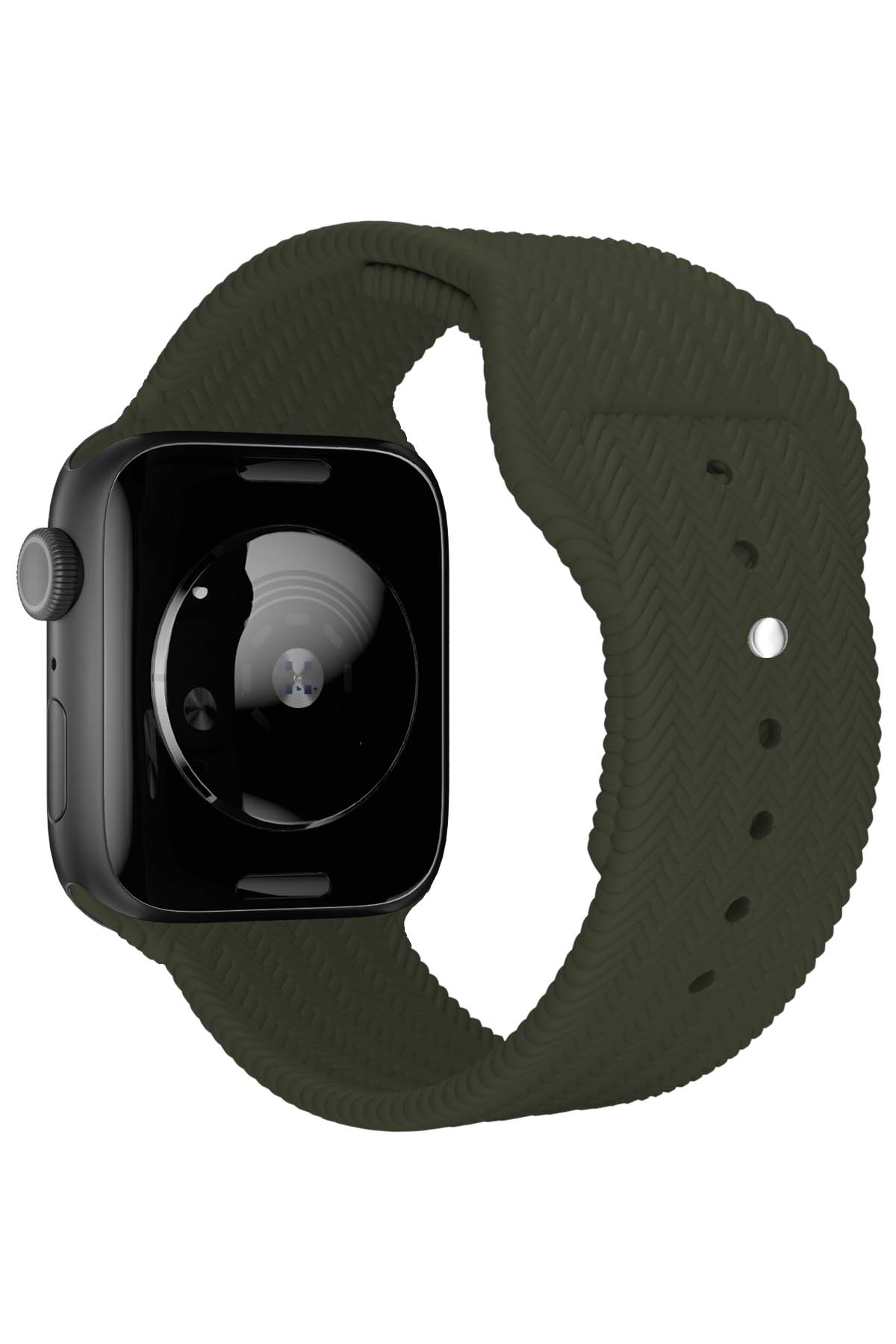 Apple Watch Uyumlu Silikon Wicker Loop Kordon Captain
