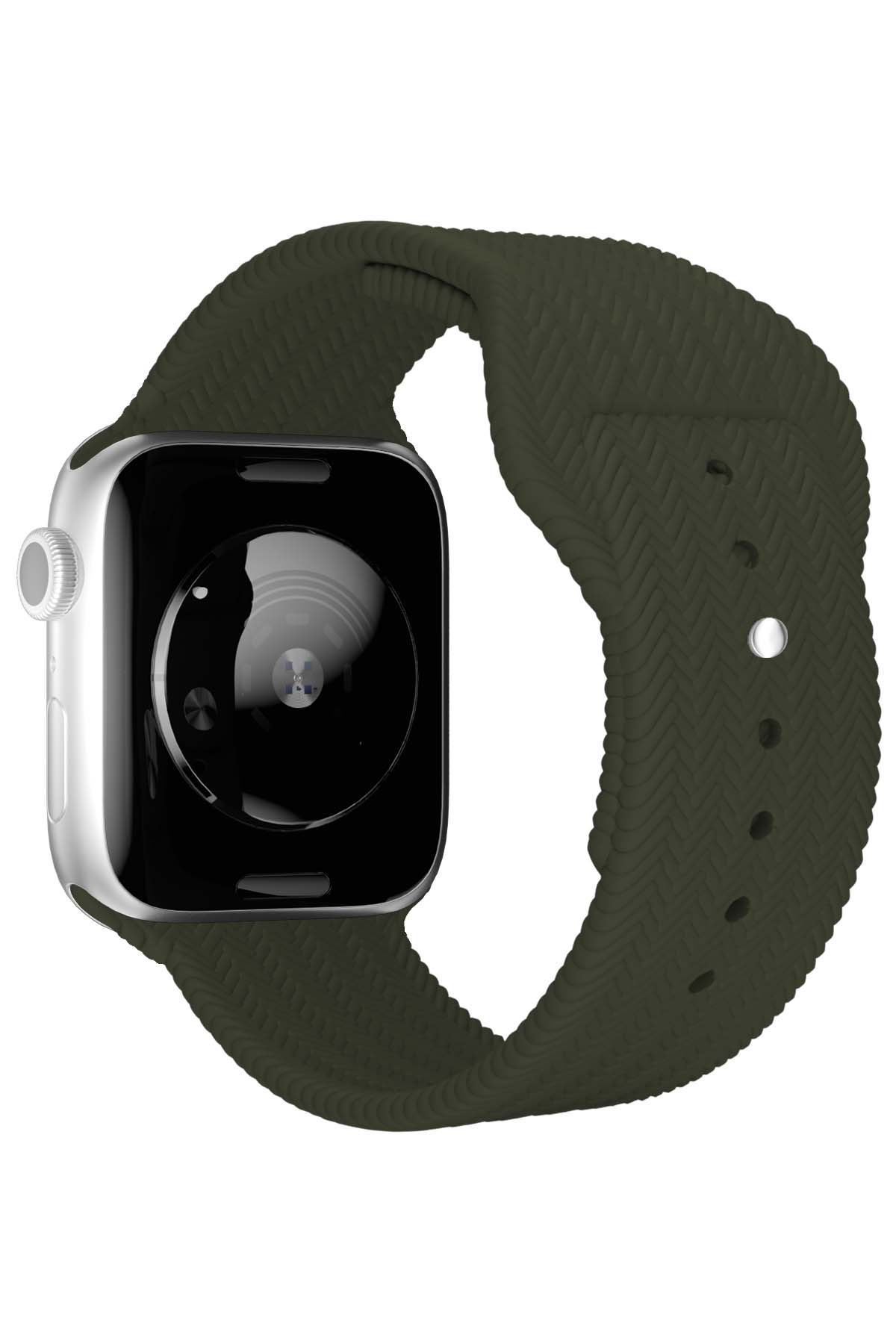 Apple Watch Uyumlu Silikon Wicker Loop Kordon Captain
