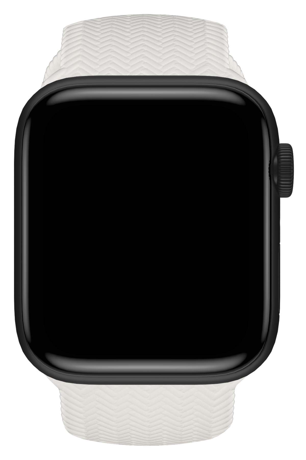 Apple Watch Uyumlu Silikon Wicker Loop Kordon Jewel