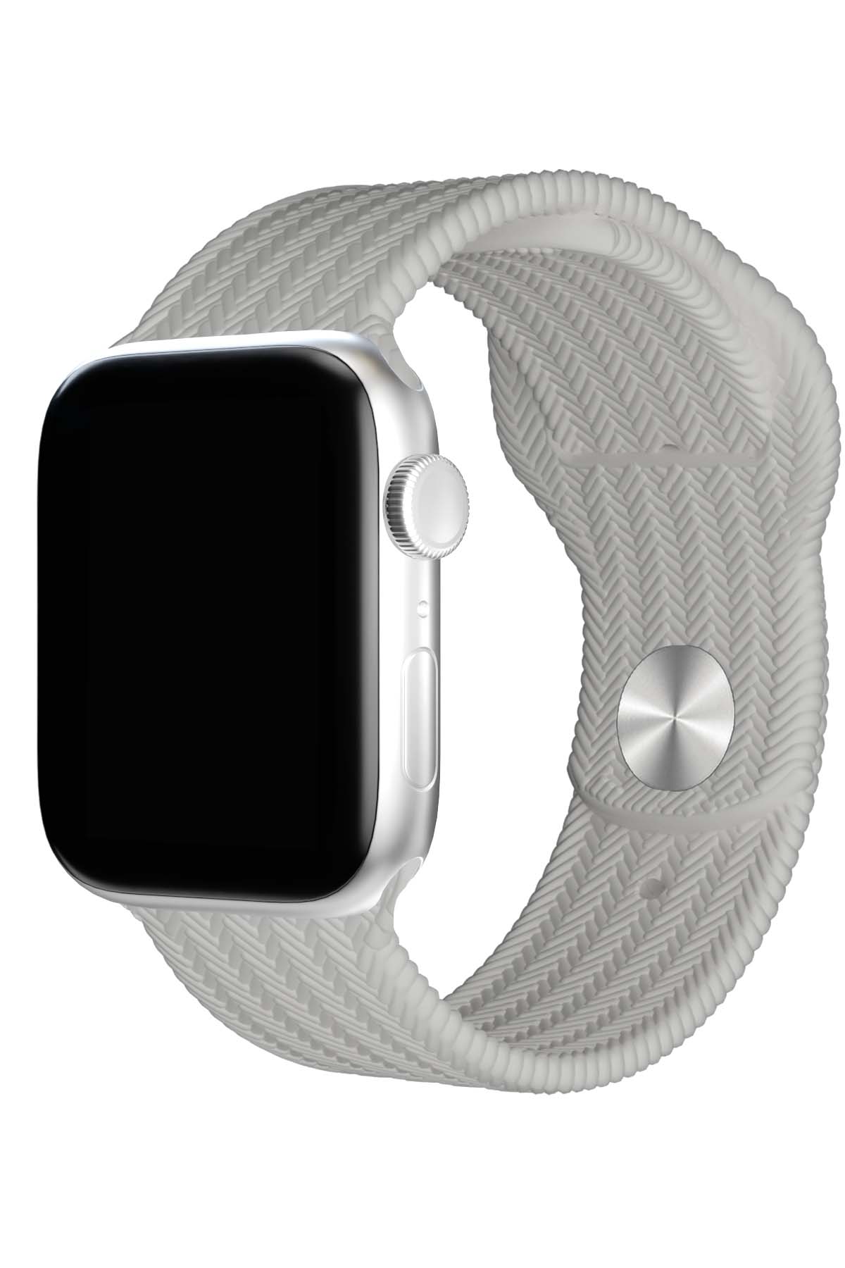 Apple Watch Uyumlu Silikon Wicker Loop Kordon Jewel
