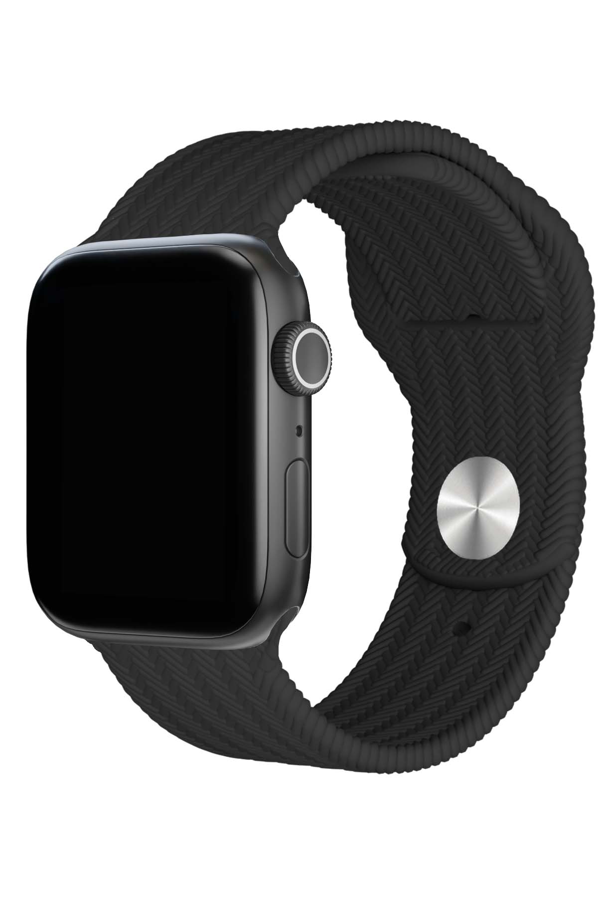 Apple Watch Uyumlu Silikon Wicker Loop Kordon Moby