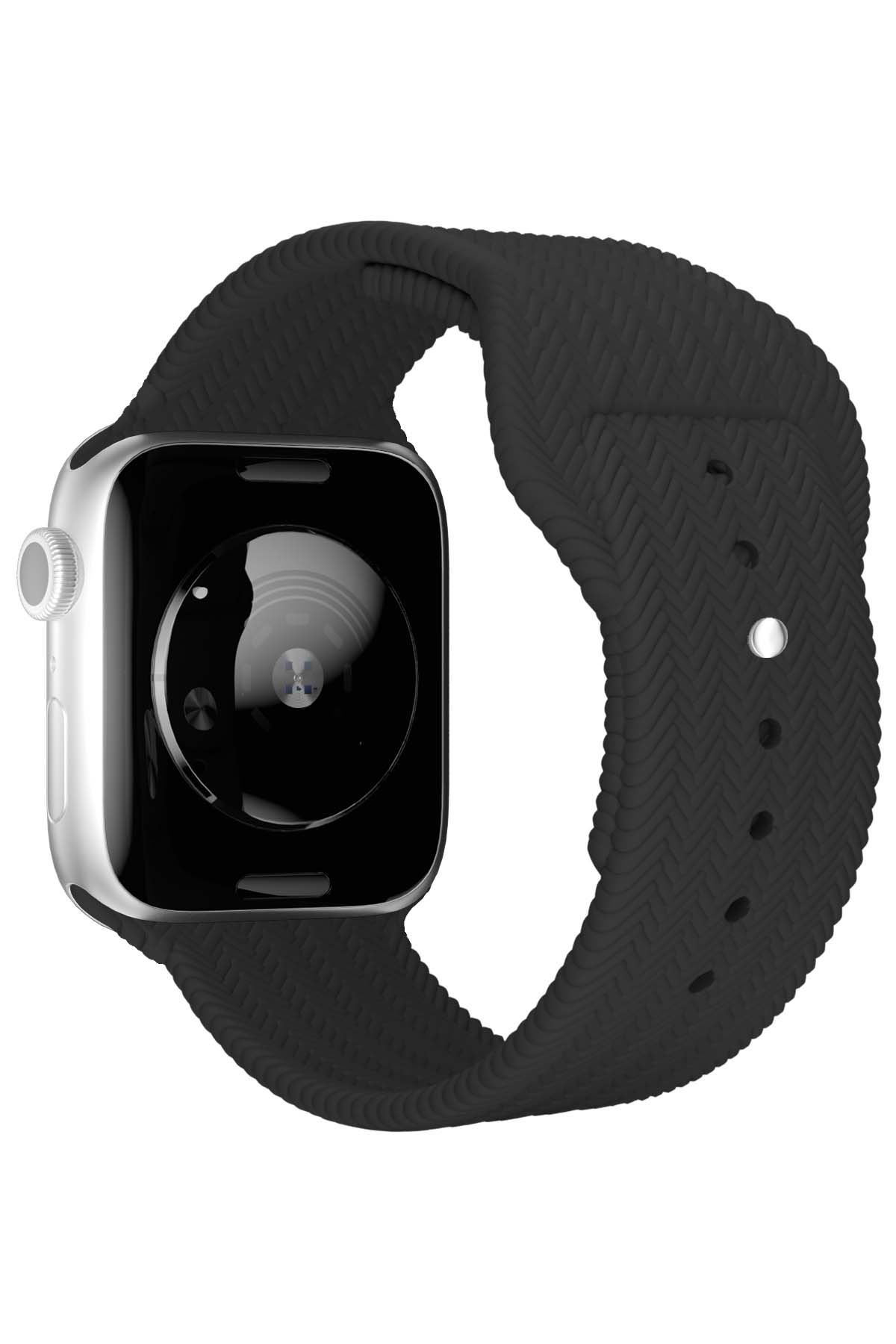 Apple Watch Uyumlu Silikon Wicker Loop Kordon Moby