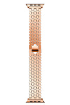 Apple Watch Uyumlu Simetro Loop Çelik Kordon Rose Gold