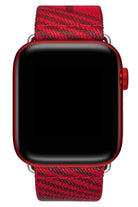 Apple Watch Uyumlu Simple Loop Örme Kordon Crimson