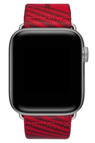 Apple Watch Uyumlu Simple Loop Örme Kordon Crimson