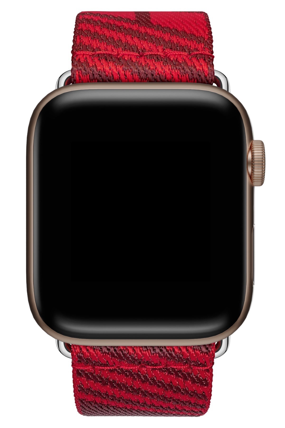 Apple Watch Uyumlu Simple Loop Örme Kordon Crimson
