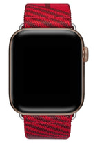 Apple Watch Uyumlu Simple Loop Örme Kordon Crimson