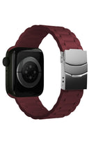 Apple Watch Uyumlu Soft Buckle Silikon Kordon Cordovan