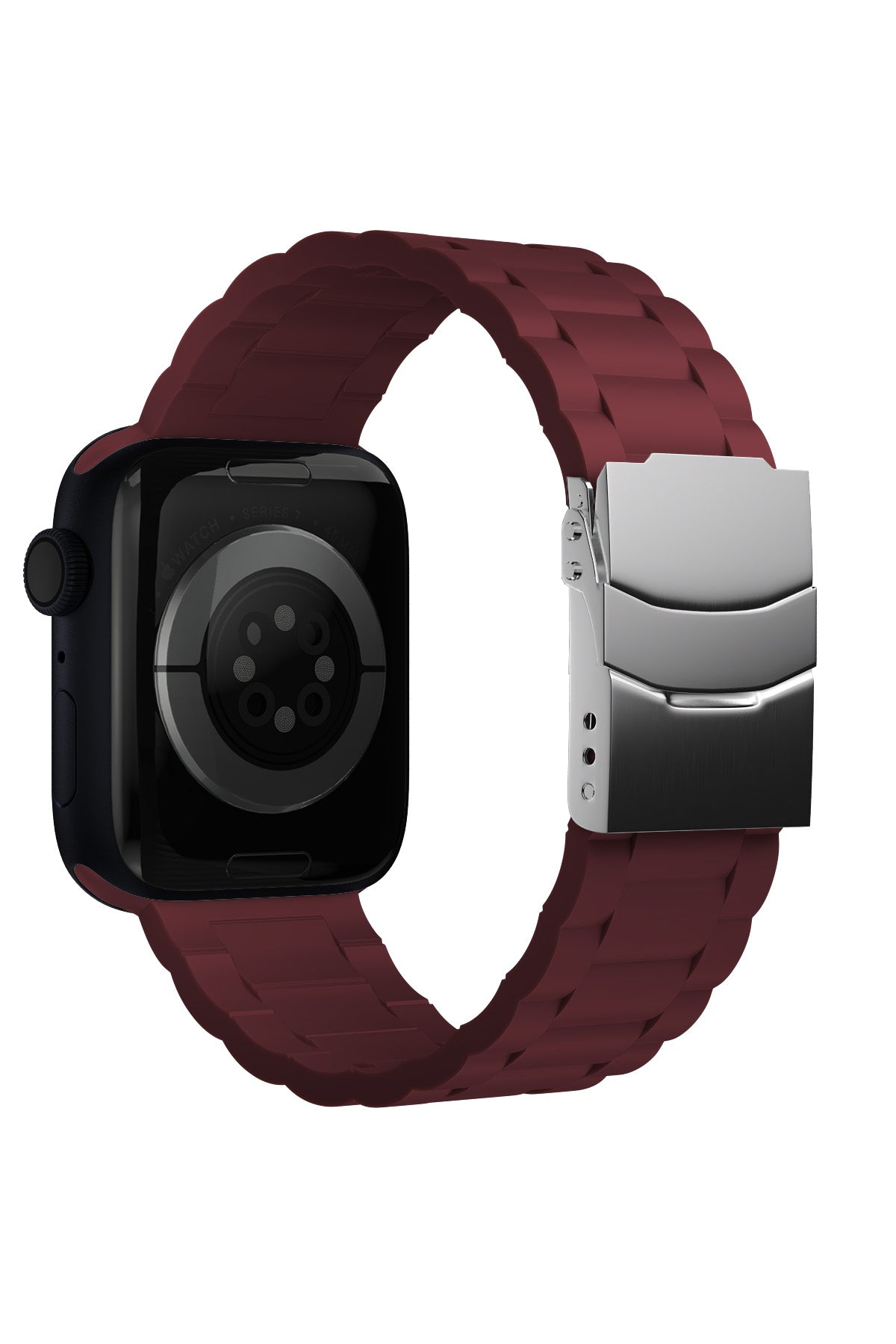 Apple Watch Uyumlu Soft Buckle Silikon Kordon Cordovan