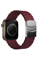 Apple Watch Uyumlu Soft Buckle Silikon Kordon Cordovan