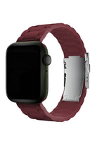 Apple Watch Uyumlu Soft Buckle Silikon Kordon Cordovan
