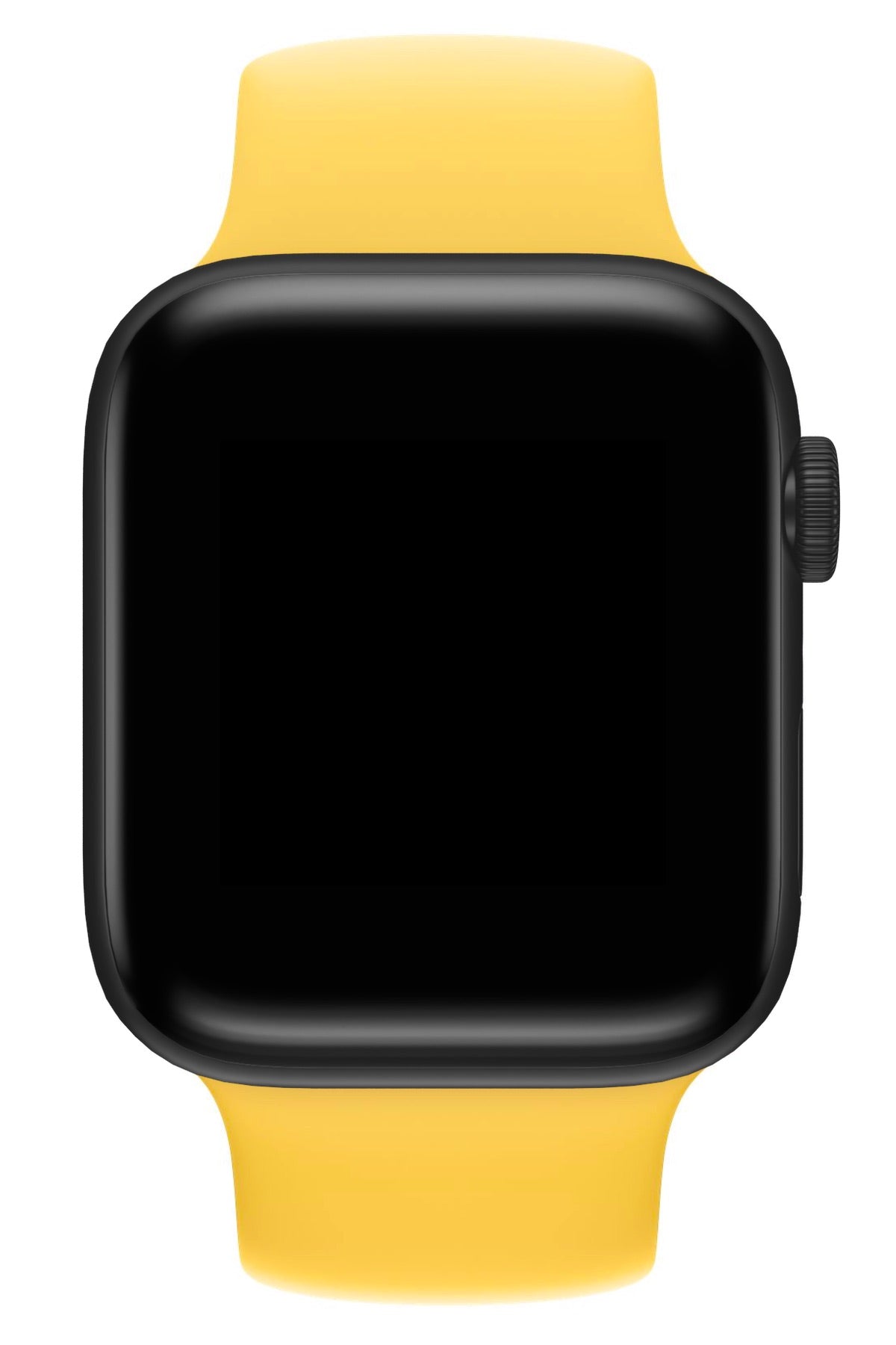 Apple Watch Uyumlu Solo Loop Silikon Kordon Altuni Sarı