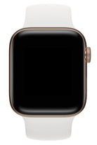 Apple Watch Uyumlu Solo Loop Silikon Kordon Beyaz