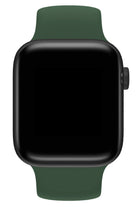 Apple Watch Uyumlu Solo Loop Silikon Kordon Deniz Yeşili