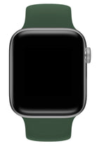 Apple Watch Uyumlu Solo Loop Silikon Kordon Deniz Yeşili