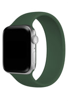 Apple Watch Uyumlu Solo Loop Silikon Kordon Deniz Yeşili