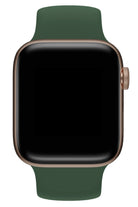 Apple Watch Uyumlu Solo Loop Silikon Kordon Deniz Yeşili