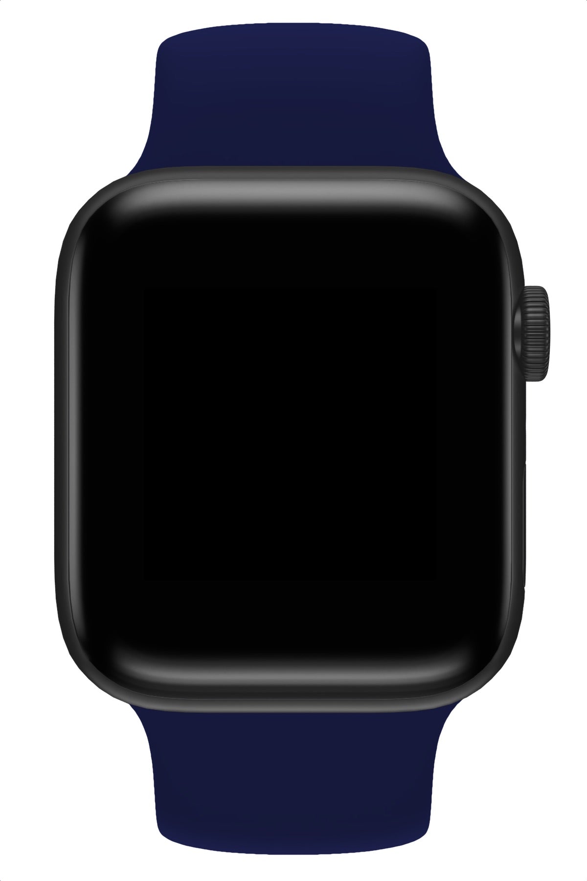 Apple Watch Uyumlu Solo Loop Silikon Kordon Gece Mavi