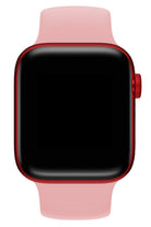 Apple Watch Uyumlu Solo Loop Silikon Kordon Lavanta Pembe